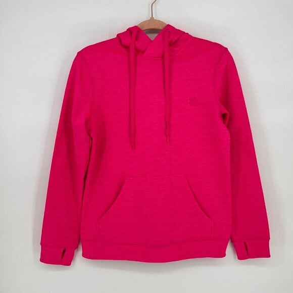 Adidas climawarm Hoodie Neon Pink Hoodie Size Small - Picture 1 of 8
